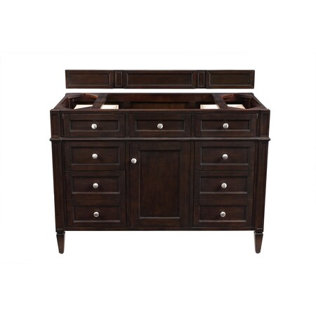 James Martin Vanities Brittany 48in Single Vanity Cabinet, Burnished Mahogany 650-V48-M-BNM